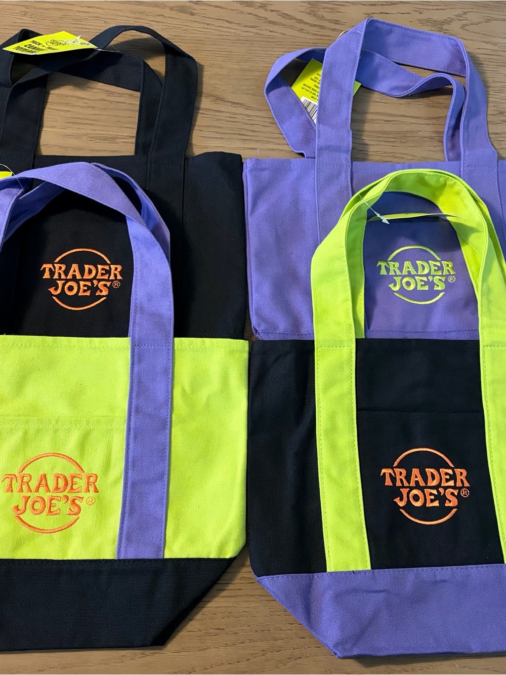 NWT Trader Joe’s Halloween Mini Tote Bags